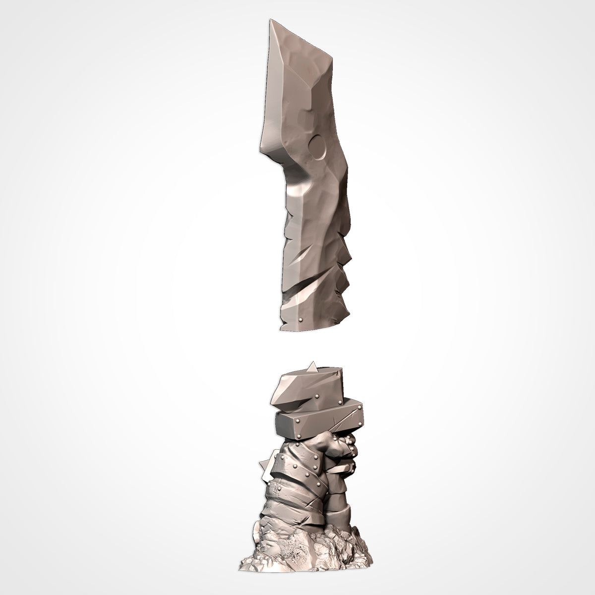 Orcish Monuments | 28mm Terrain Scenery | Txarli BBT