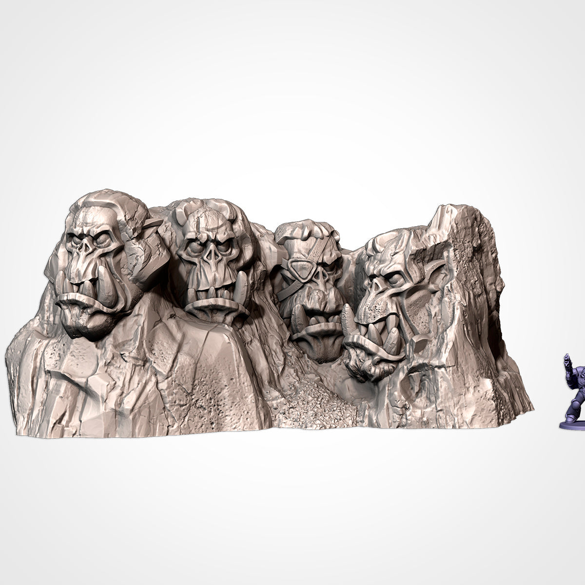 Orcish Monuments | 28mm Terrain Scenery | Txarli BBT