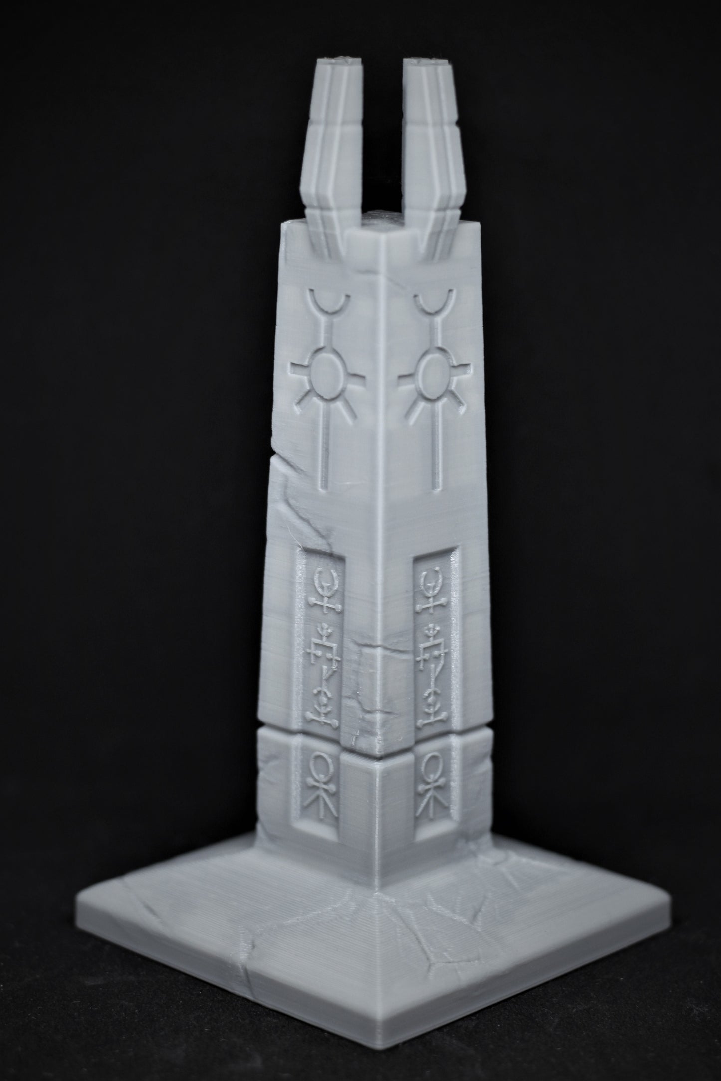Necro Space Robots Terrain Set Pillars Pylon Obelisks Scenery 28mm 32mm