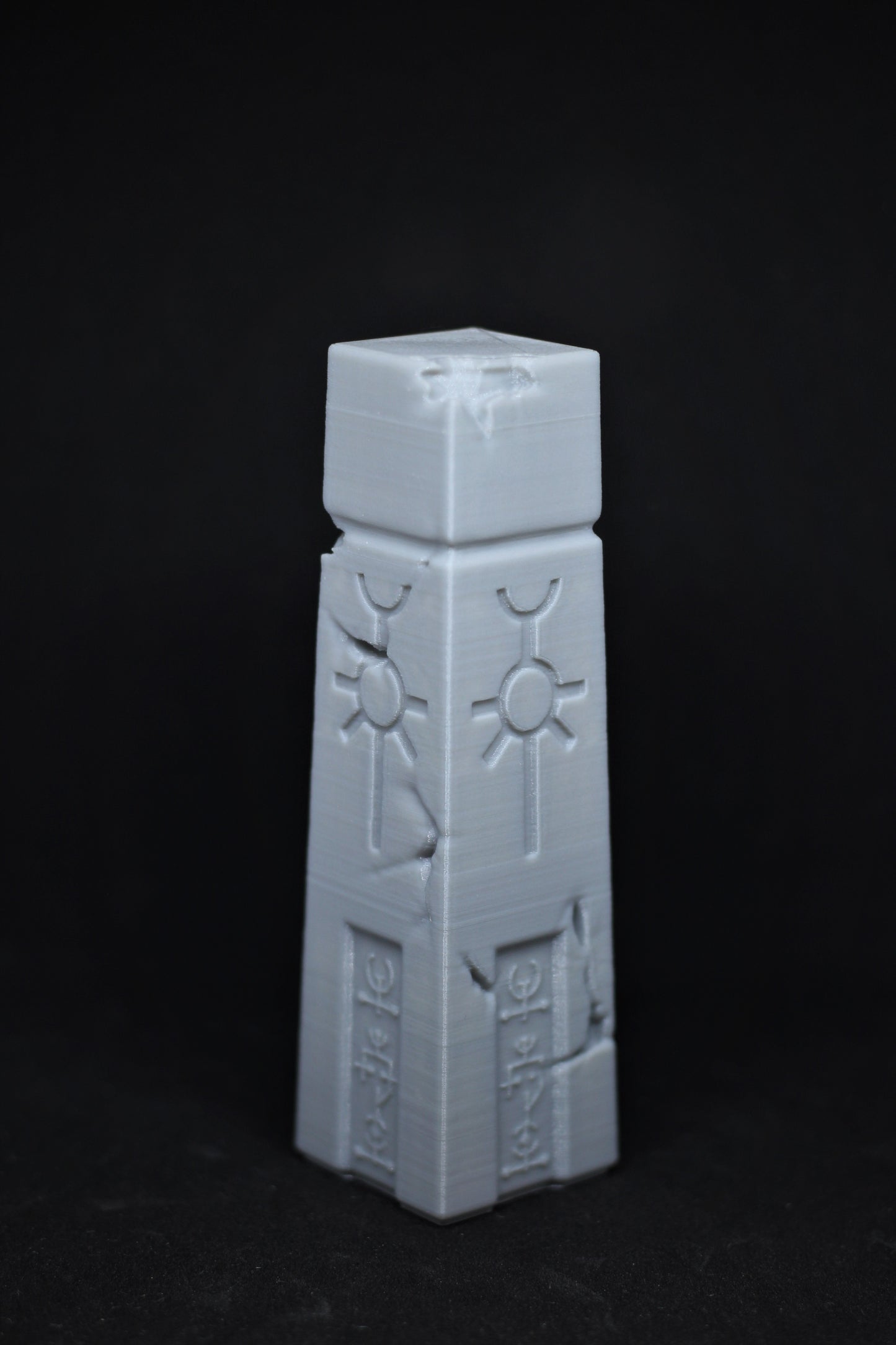 Necro Space Robots Terrain Set Pillars Pylon Obelisks Scenery 28mm 32mm