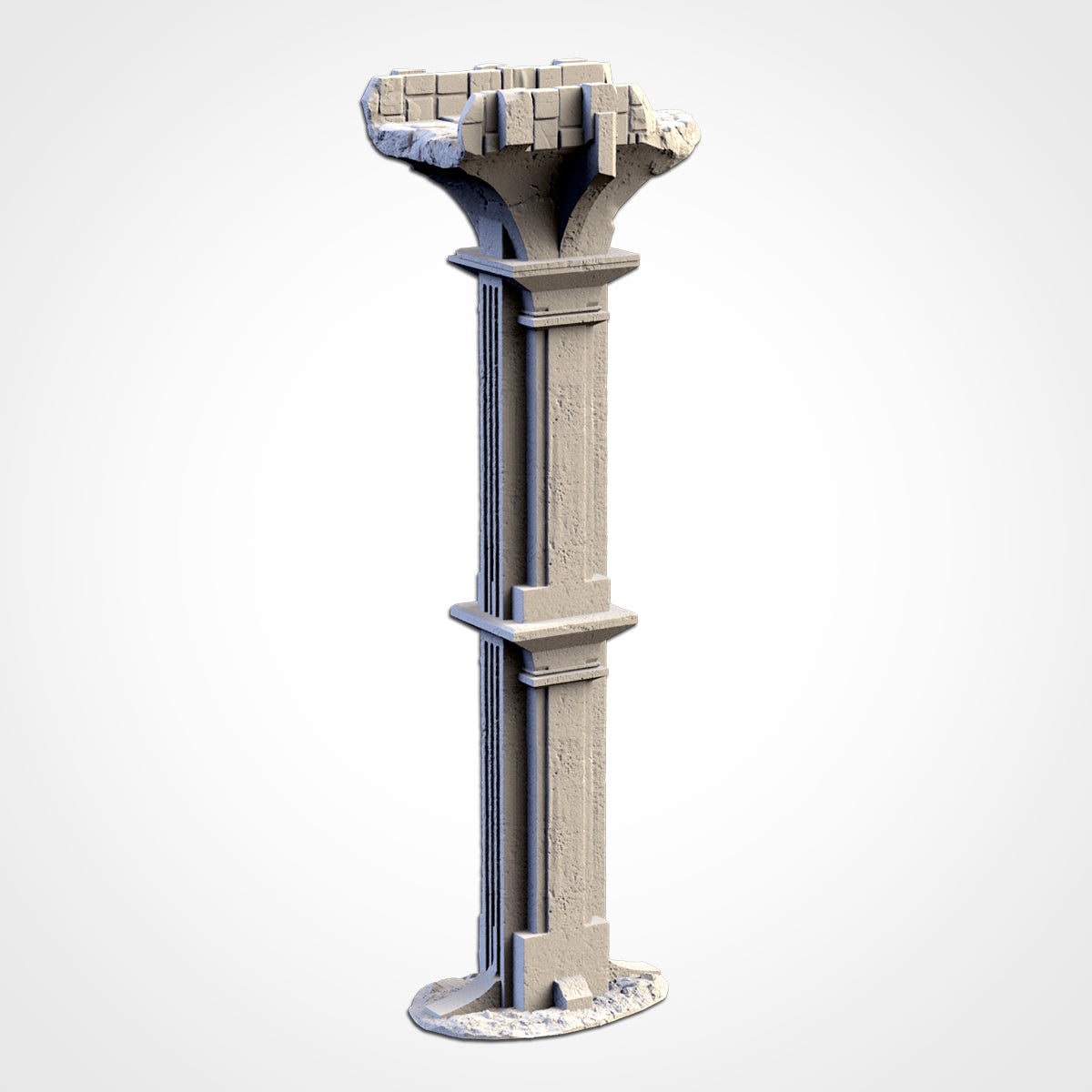 Bridge Lord of the Rings Khazad Dum Scenery Ruins Moria Pillars Mountain Mine LOTR | 28mm Terrain Scenery | Txarli BBT