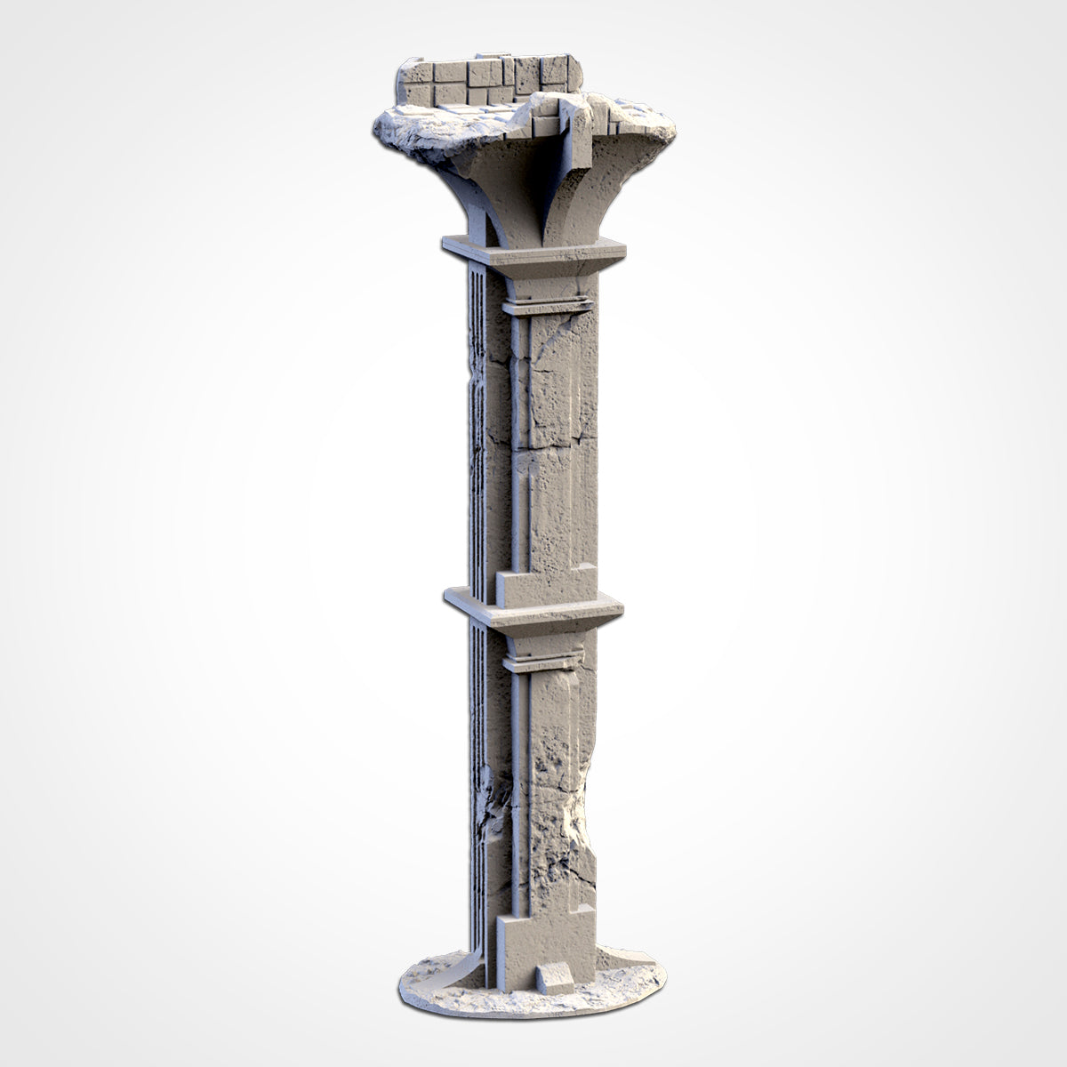 Bridge Lord of the Rings Khazad Dum Scenery Ruins Moria Pillars Mountain Mine LOTR | 28mm Terrain Scenery | Txarli BBT