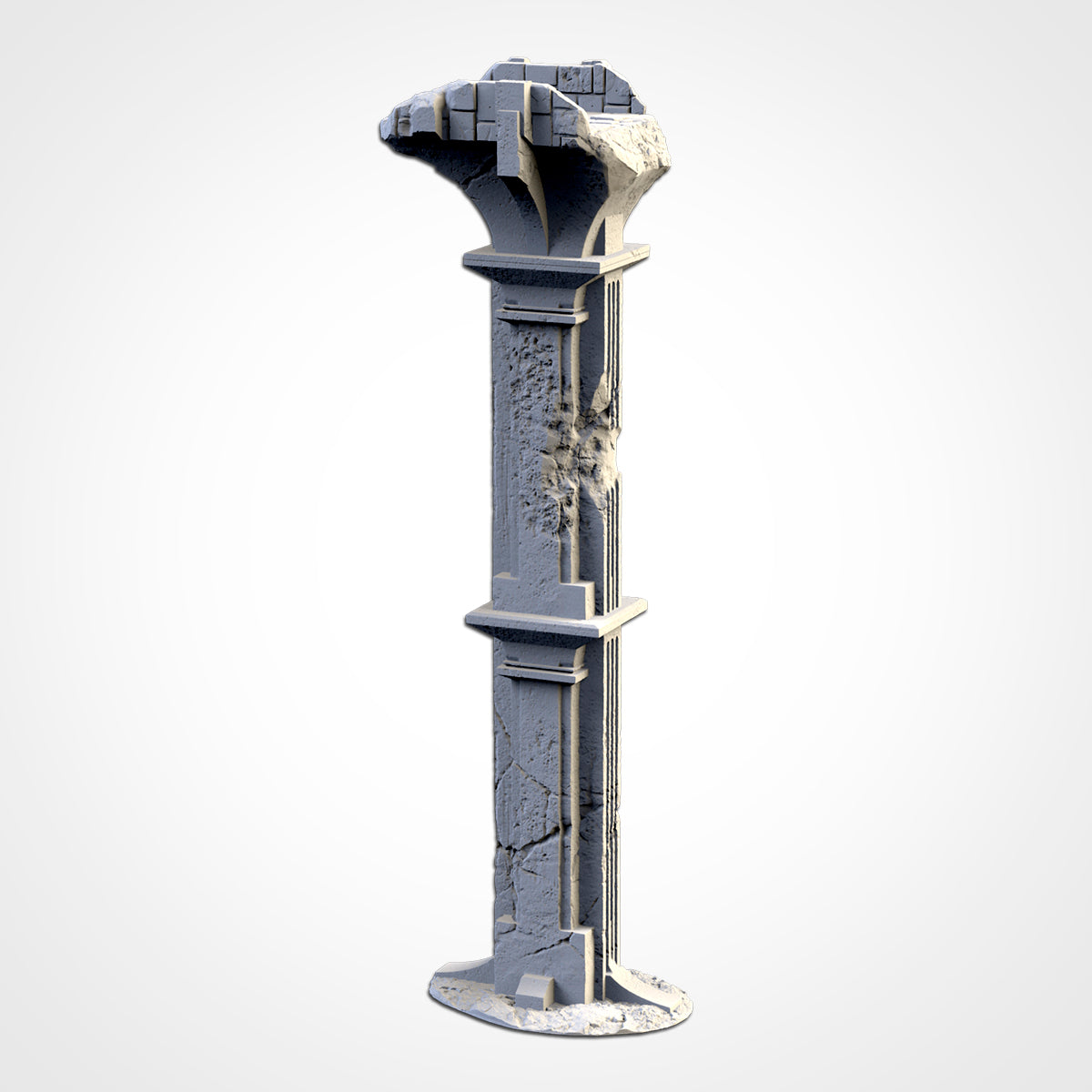 Bridge Lord of the Rings Khazad Dum Scenery Ruins Moria Pillars Mountain Mine LOTR | 28mm Terrain Scenery | Txarli BBT