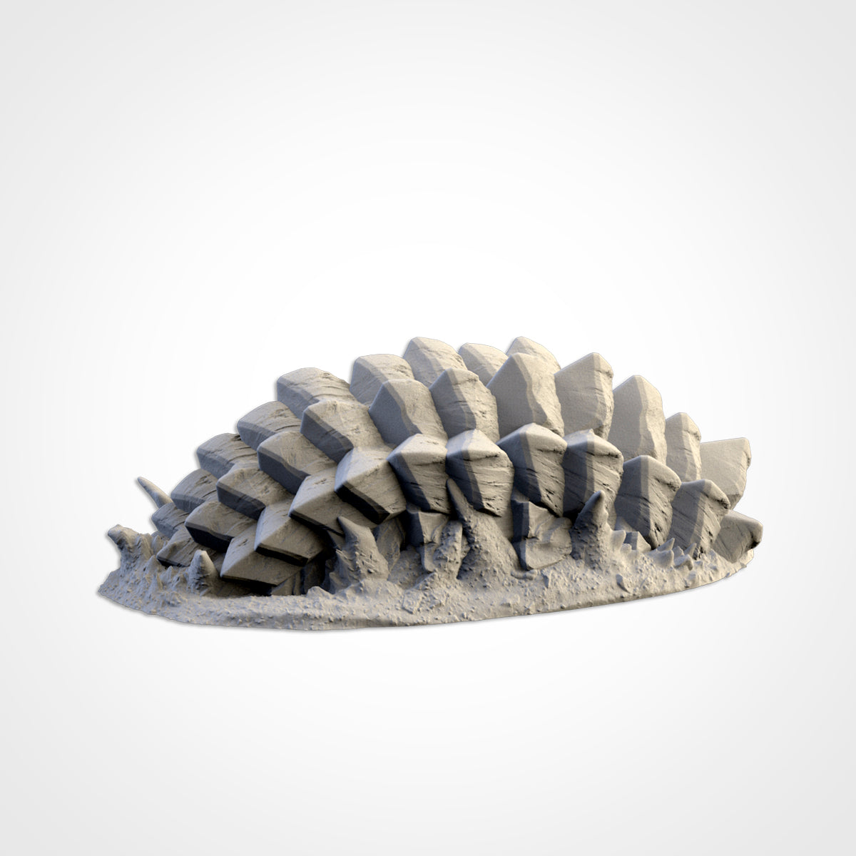 Sandworm Alien Massive Exoskeleton | 28mm 32mm Terrain Scenery | Txarli BBT