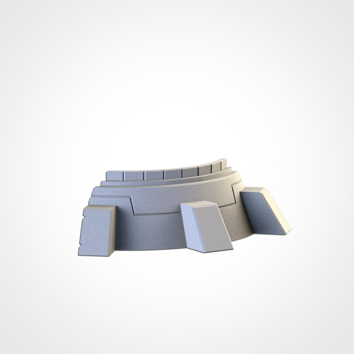 Space Elf Buildings Port Landing Pad Aerial | 28mm 32mm Terrain Scenery | Txarli BBT