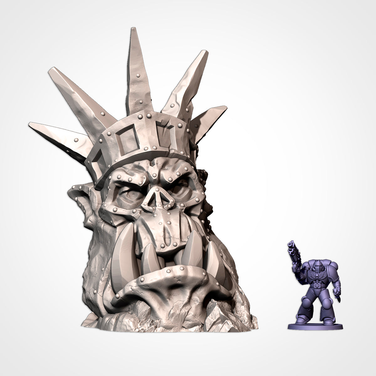 Orcish Monuments | 28mm Terrain Scenery | Txarli BBT