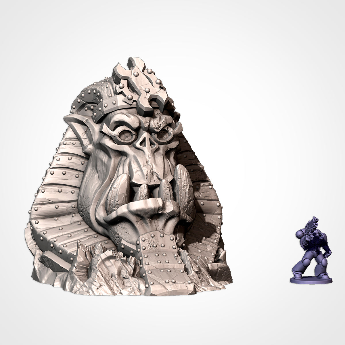 Orcish Monuments | 28mm Terrain Scenery | Txarli BBT