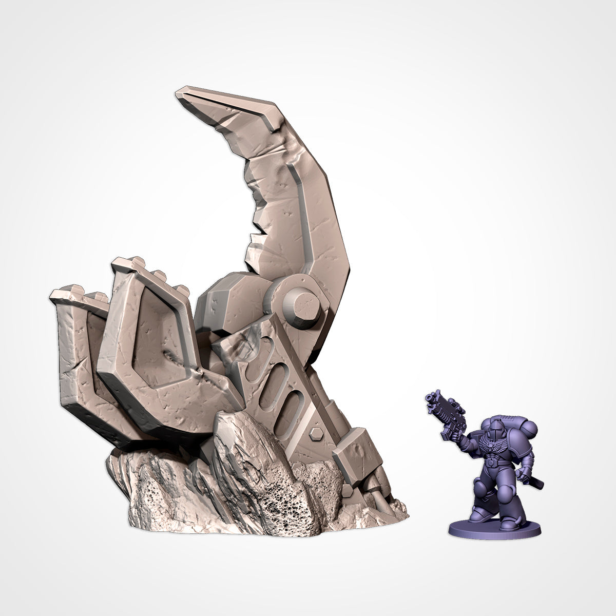 Orcish Monuments | 28mm Terrain Scenery | Txarli BBT