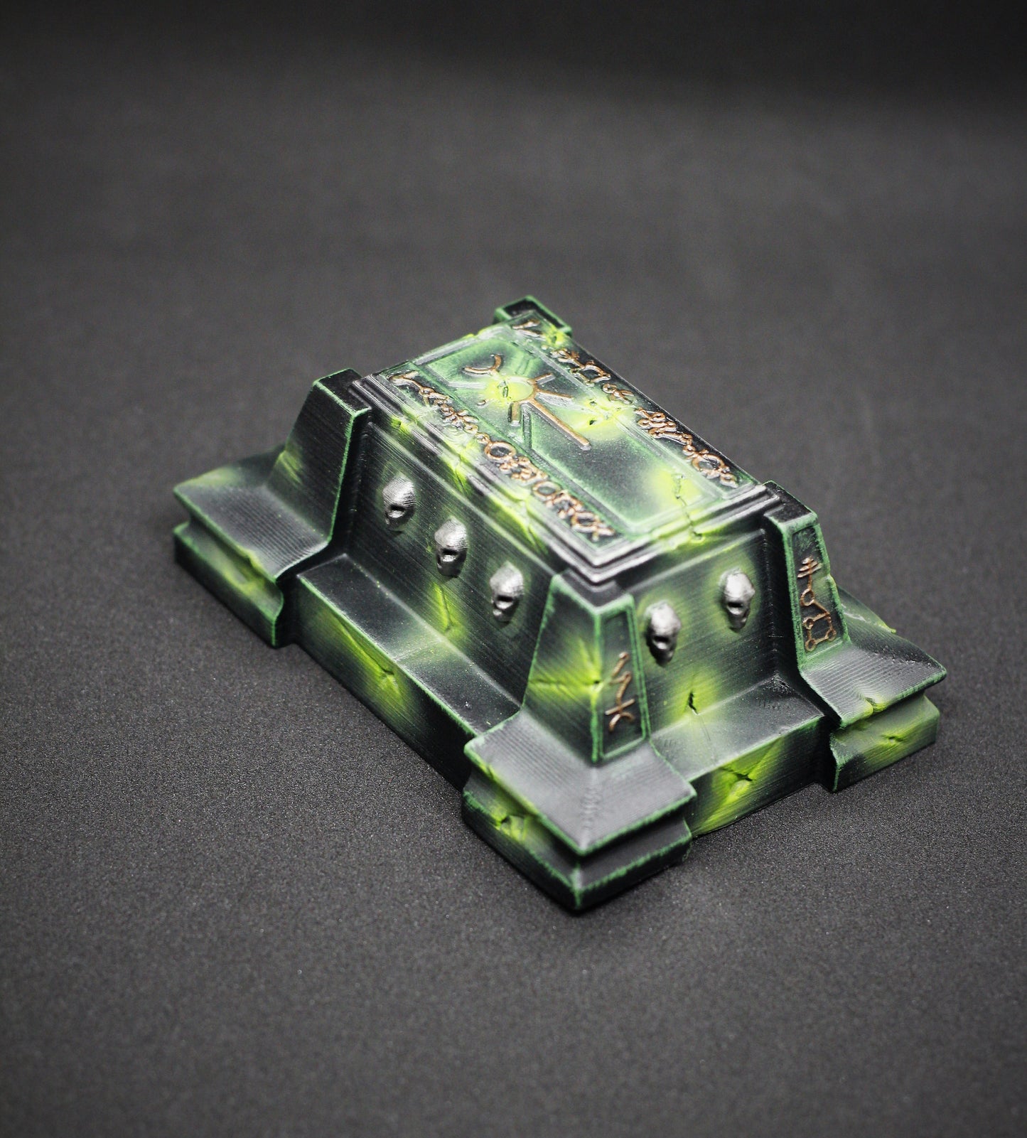 Necro Space Robots Terrain Set - Tomb Crypt Pillars Generator 28mm 32mm