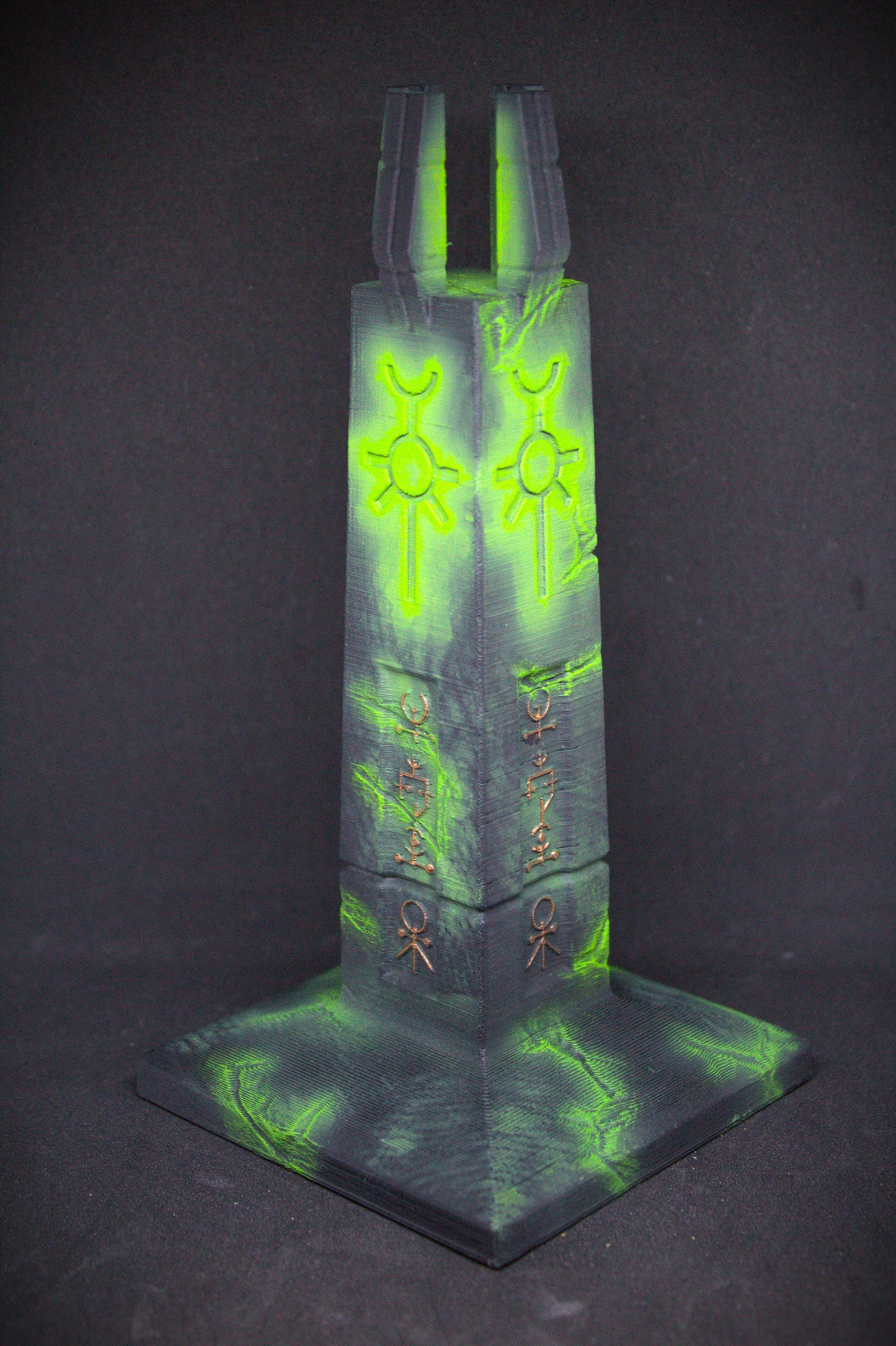 Necro Space Robots Terrain Set Pillars Pylon Obelisks Scenery 28mm 32mm
