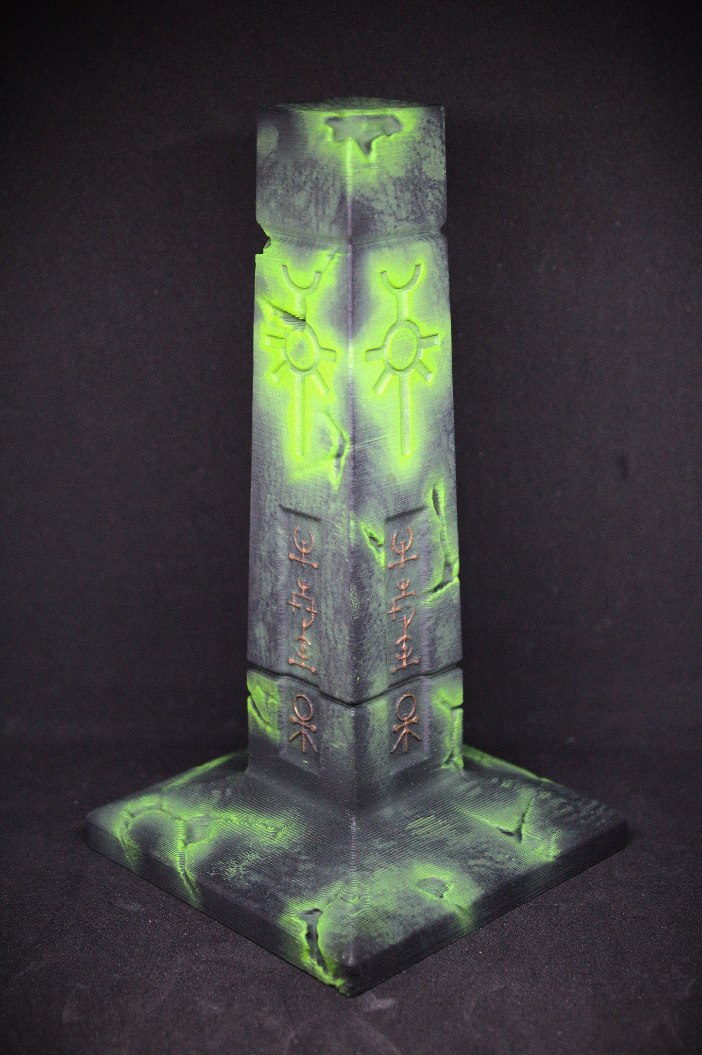 Necro Space Robots Terrain Set Pillars Pylon Obelisks Scenery 28mm 32mm