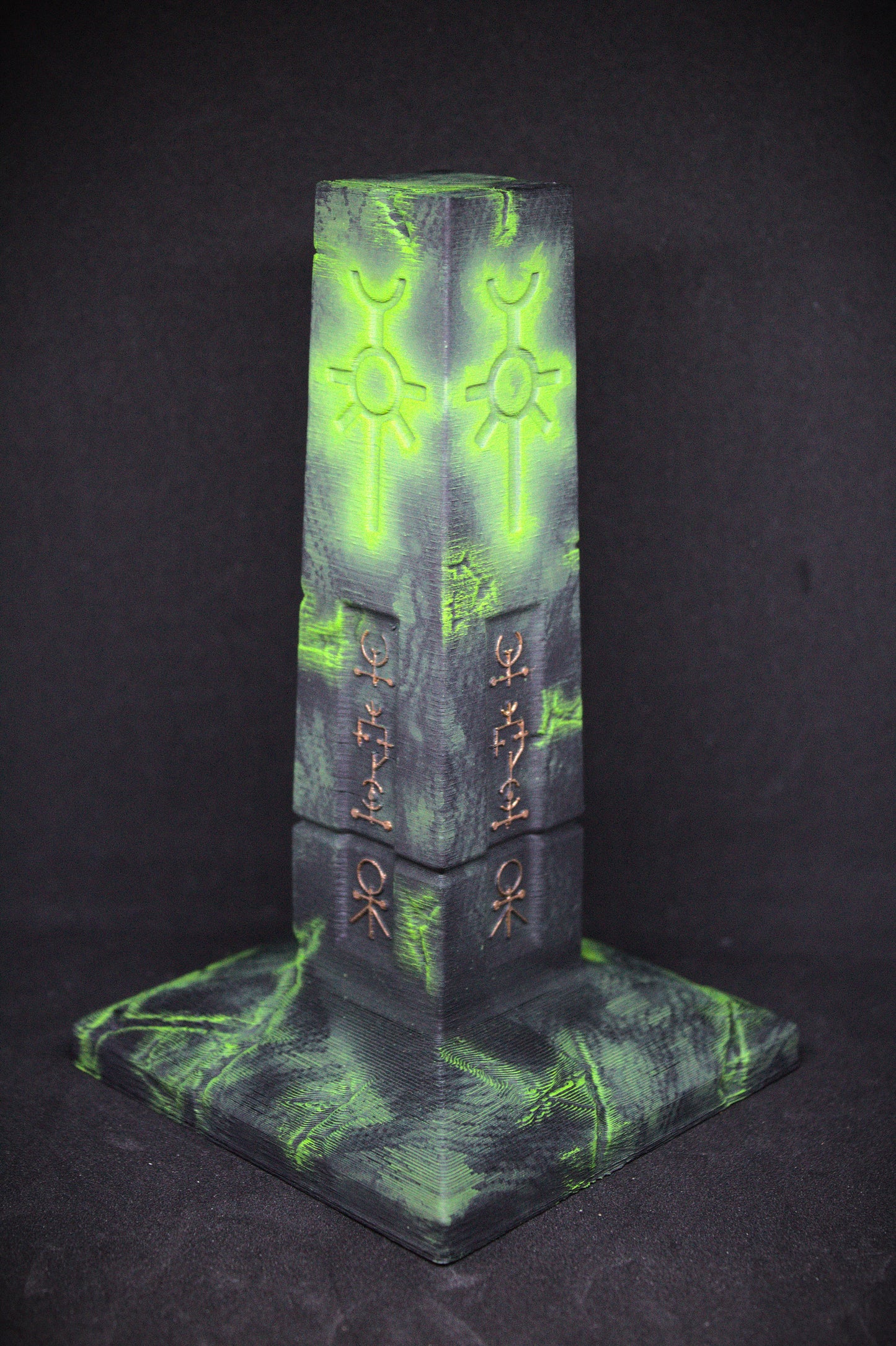 Necro Space Robots Terrain Set Pillars Pylon Obelisks Scenery 28mm 32mm