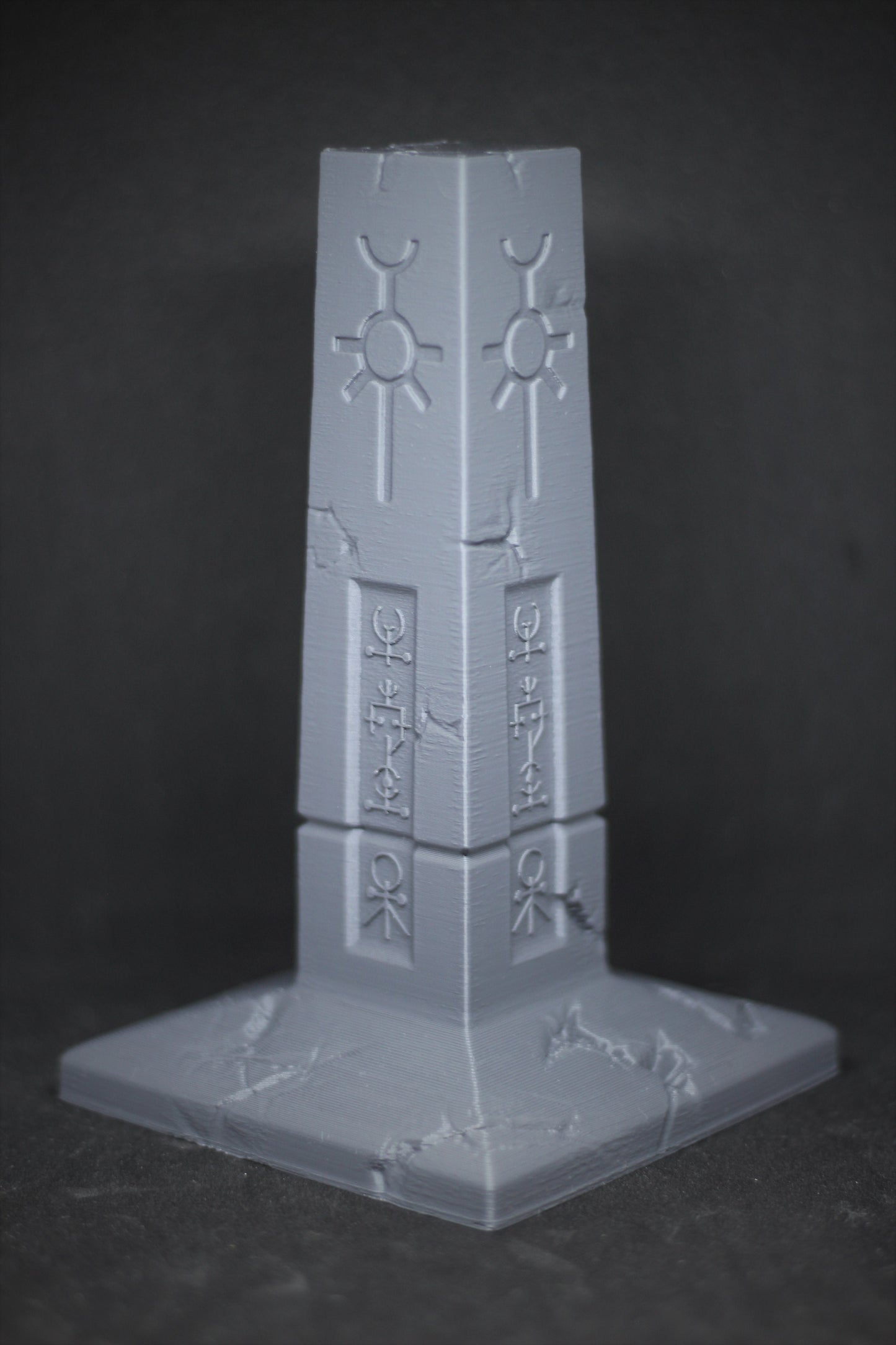 Necro Space Robots Terrain Set Pillars Pylon Obelisks Scenery 28mm 32mm