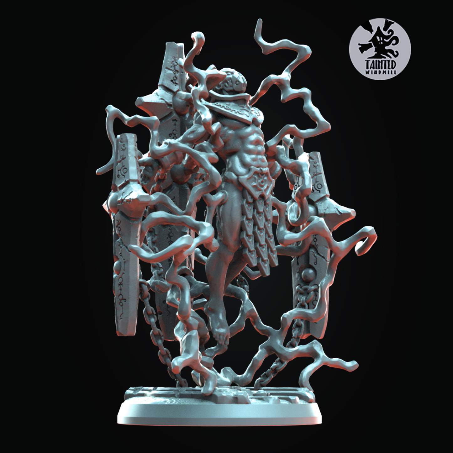 Caged Void God Transcended | Resin Model | Tainted Windmill